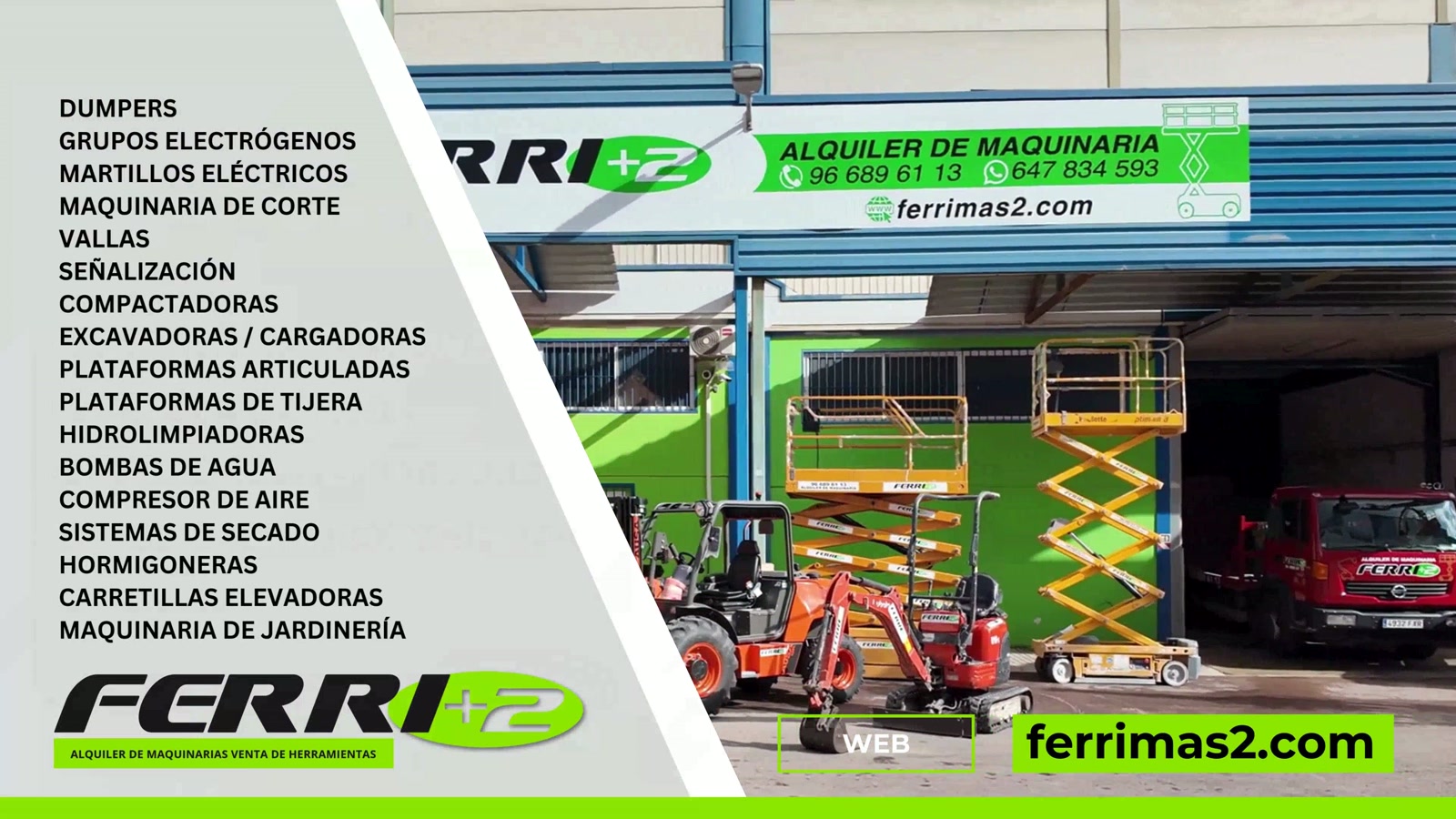 Instalaciones y maquinaria de Ferri+2, fotograma del vídeo corporativo